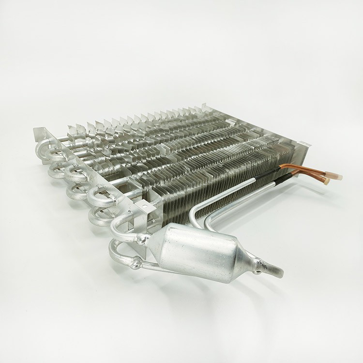 Aluminum Wing Aluminum Tube Evaporator