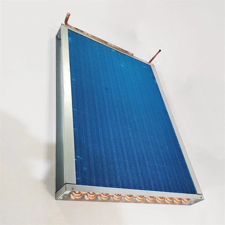 Copper Pipe Blue Condenser For Air Condition