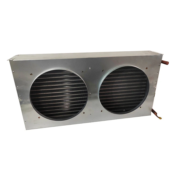 Refrigeration Equipment Copper Tube Aluminum Fin Condenser