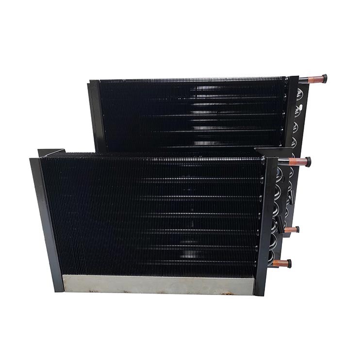 Red Wine Cabinet Black Anticorrosive Copper Tube Aluminum Fin Condenser