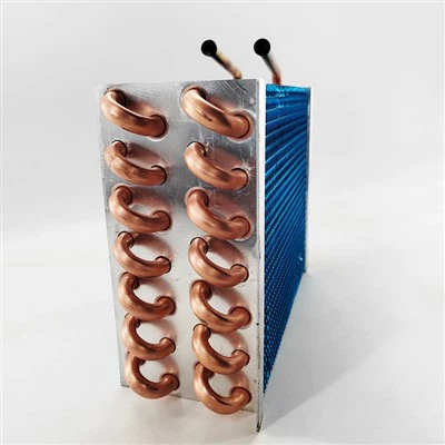 Air Conditioning Copper Tube Aluminum Coil Fin Condenser