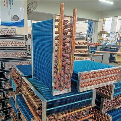 Blast Freezer Copper Tube Aluminum Fin Condenser