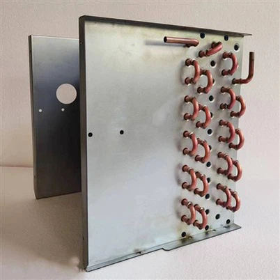 Cake Cabinet Copper Tube Aluminum Fin Evaporator