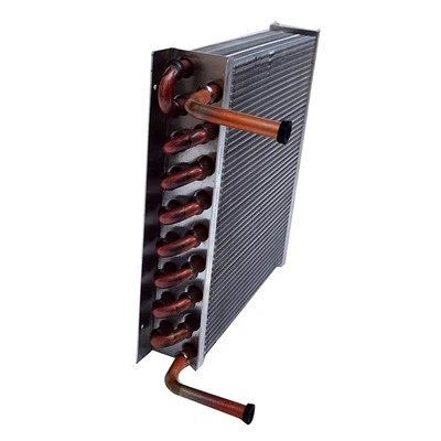 Copper Tube Aluminium Fin Condenser Coil For Showcase