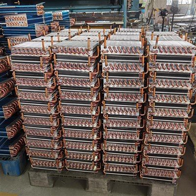 Copper Tube Aluminum Fin Evaporator Coil