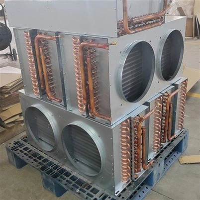 Copper Tube Aluminum Fin Refrigeration Equipment Condenser