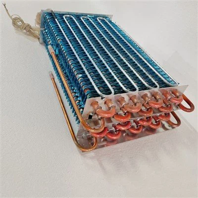 Defrosting Copper Tube Aluminum Fin Evaporator