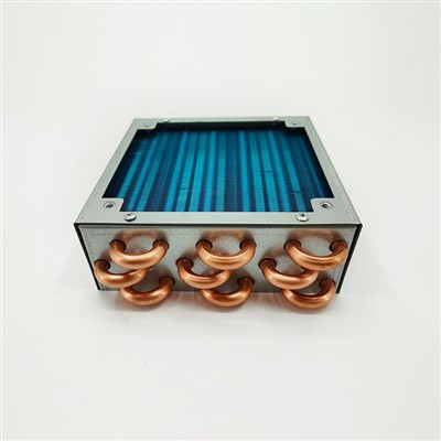 High Efficiency Copper Tube Aluminum Fin Condenser