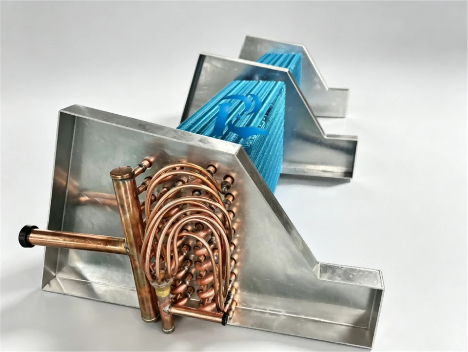 Hydrophilic Blue Fin Evaporator For Refrigeration Equipment