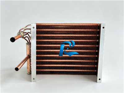 Copper Tubes And Fins Heat Exchanger