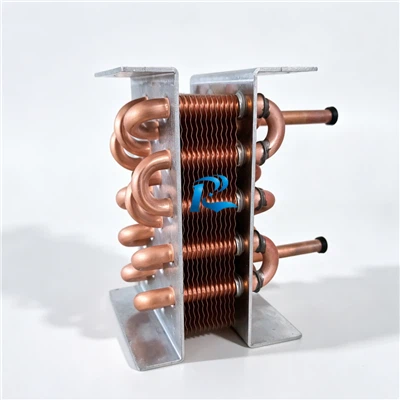 Custom Small Copper Tube Copper Fin Evaporator