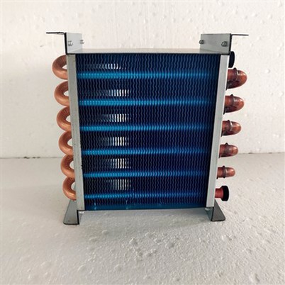 Blue Aluminum Fin Evaporator