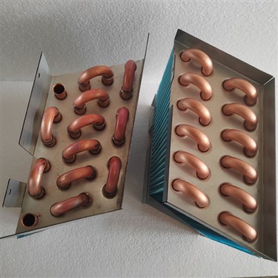 Copper Tube Aluminum Fin Air Cooled Evaporator