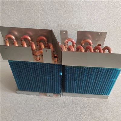 Copper Tube Aluminum Fin Serpentine Evaporator