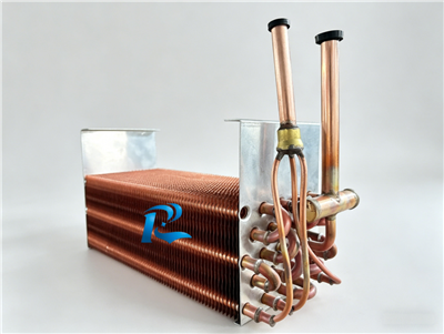 Copper Tube Copper Fin Evaporator 5mm Pitch