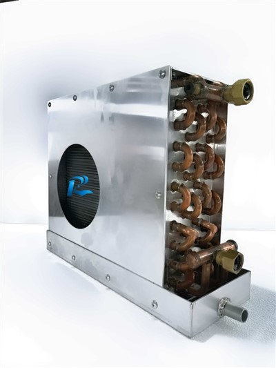 Industrial Copper Tube Aluminum Fin Condenser Coil For Commercial Refrigeration Systems