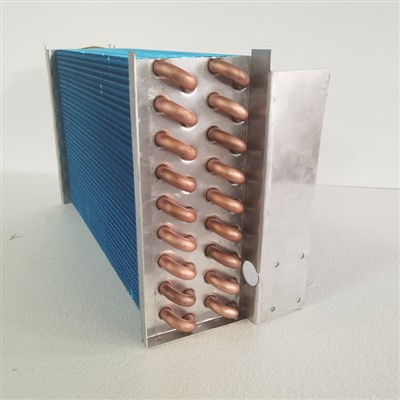 Inclined Tube Aluminum Fin Evaporator