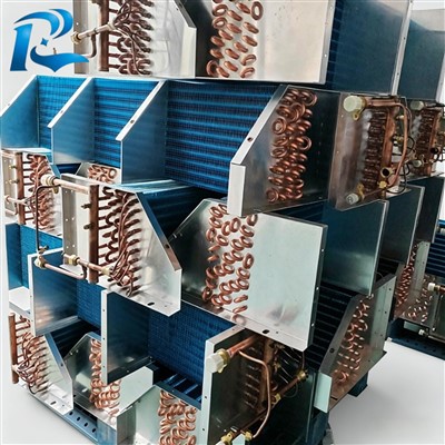 Refrigeration Dryer Copper Tube Finned Condenser